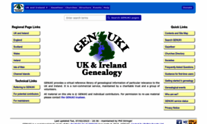 Genuki.org.uk thumbnail