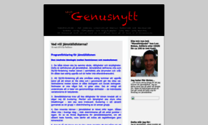 Genusnytt.wordpress.com thumbnail