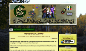 Geocaching.6matthews.com thumbnail