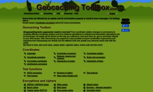 Geocachingtoolbox.com thumbnail