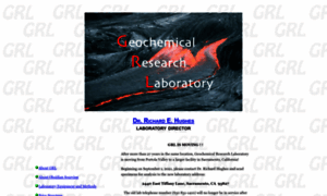 Geochemicalresearch.com thumbnail