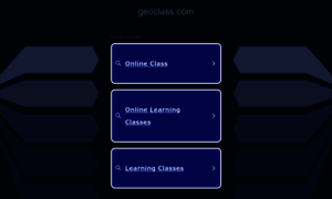 Geoclass.com thumbnail