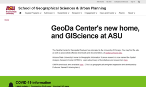 Geodacenter.asu.edu thumbnail
