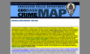 Geodash.vpd.ca thumbnail