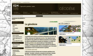 Geodesie.ign.fr thumbnail