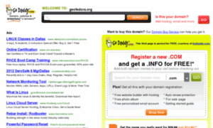 Geofedora.org thumbnail