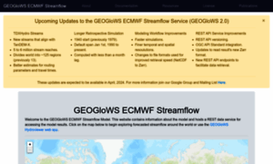 Geoglows.ecmwf.int thumbnail
