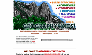 Geography4kids.com thumbnail