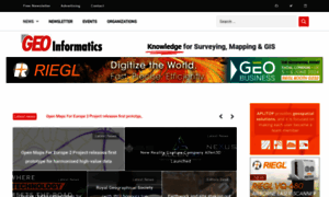 Geoinformatics.com thumbnail
