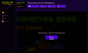 Geometrydashmeltdown.net thumbnail