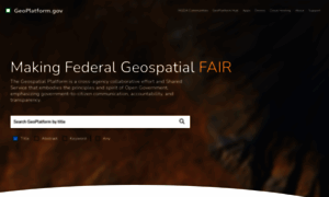 Geoplatform.gov thumbnail