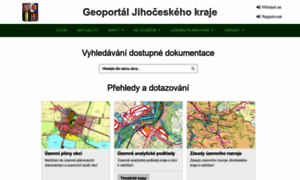 Geoportal.kraj-jihocesky.gov.cz thumbnail