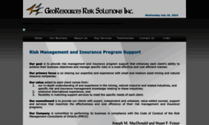 Georesources-risk.com thumbnail