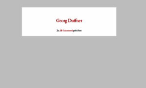 Georgduffner.at thumbnail