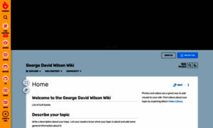 George-david-wilson.wikia.com thumbnail