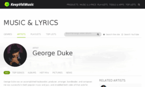 George-duke.tunesgo.com thumbnail