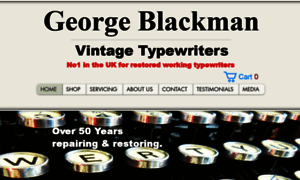 Georgeblackmanvintagetypewriters.co.uk thumbnail