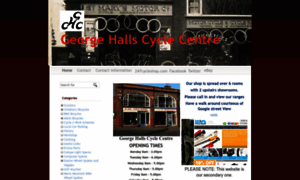 Georgehallscycles.co.uk thumbnail