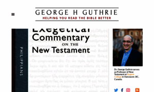 Georgehguthrie.com thumbnail