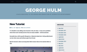 Georgehulmblog.wordpress.com thumbnail