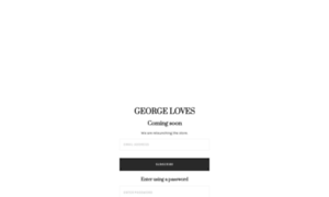 Georgeloves.com thumbnail