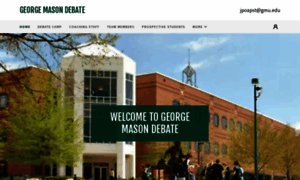 Georgemasondebate.com thumbnail