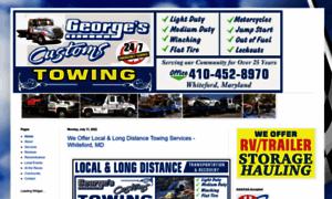 Georgescustomtowing.com thumbnail