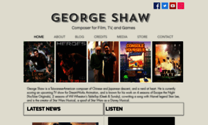 Georgeshawmusic.com thumbnail