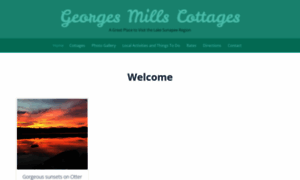 Georgesmillscottages.com thumbnail