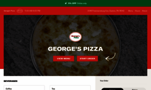 Georgespizzamenu.com thumbnail