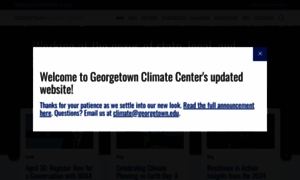 Georgetownclimate.org thumbnail