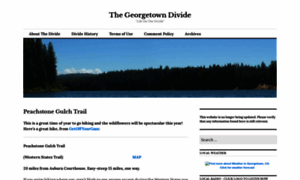 Georgetowndivide.wordpress.com thumbnail