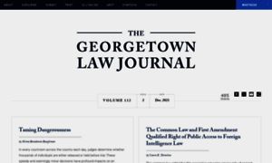 Georgetownlawjournal.org thumbnail