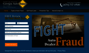 Georgia-auto-fraud.com thumbnail
