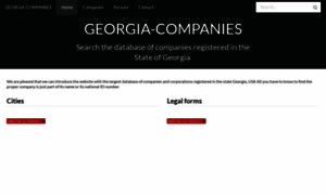 Georgia-companies.com thumbnail