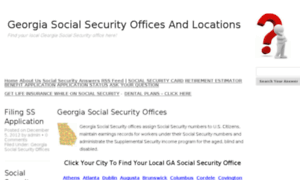 Georgia-social-security-office.us thumbnail