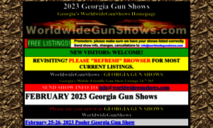 Georgiagunshows.net thumbnail