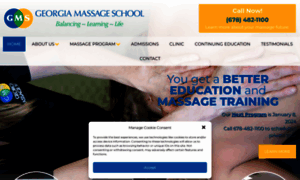 Georgiamassageschool.com thumbnail