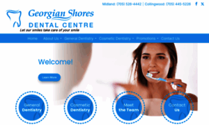 Georgianshoresdental.com thumbnail