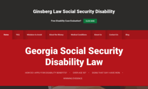 Georgiasocialsecuritydisabilityattorney.com thumbnail