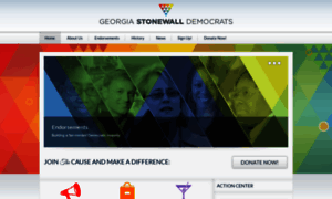 Georgiastonewall.org thumbnail