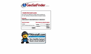 Geosatfinder.com thumbnail