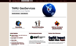 Geoservices.tamu.edu thumbnail