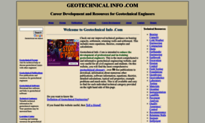 Geotechnicalinfo.com thumbnail