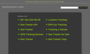 Geotracker.com thumbnail