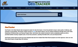 Geotracker.waterboards.ca.gov thumbnail