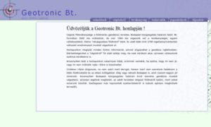 Geotronic.hu thumbnail