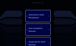 Geowater.biz thumbnail