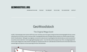 Geowoodstock.org thumbnail