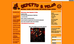 Gepetto-velos.com thumbnail